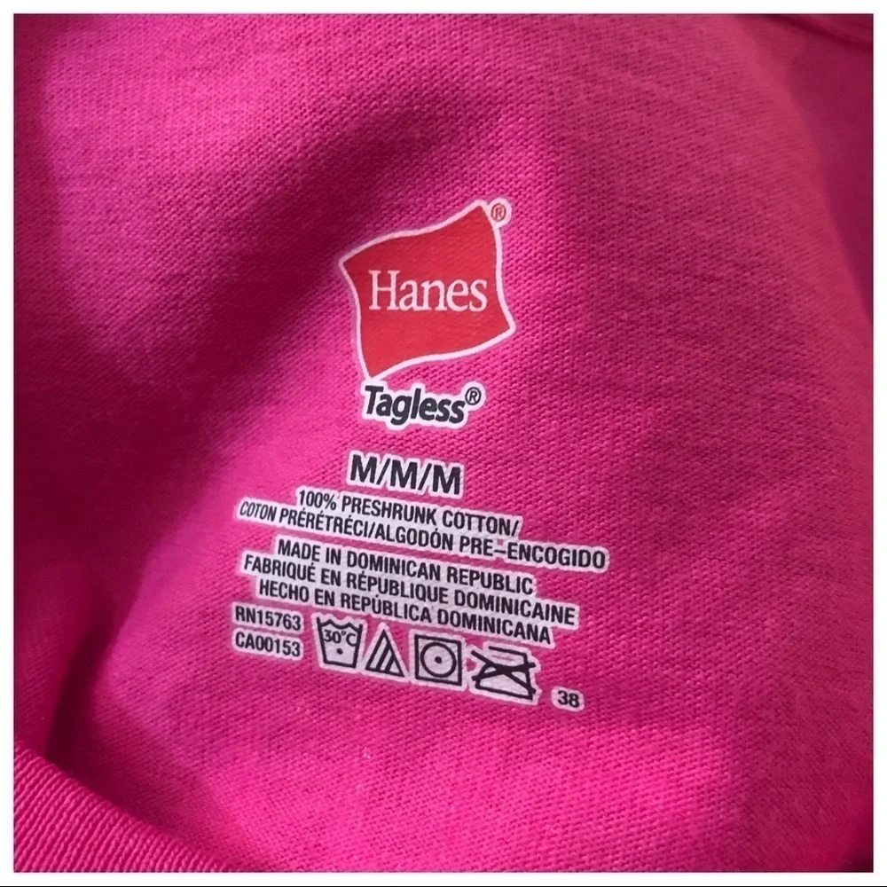 Hanes USC pink tee